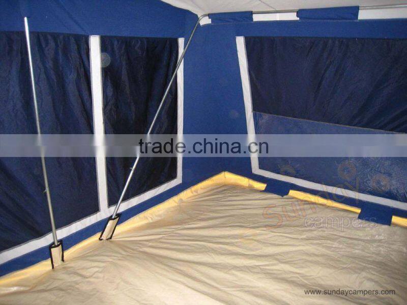 4wd offroad hard floor camper trailer tent for sale