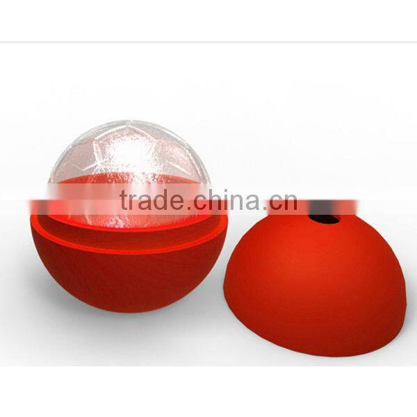 silicone ice ball,silicone ball shaped ice cube tray,football shaped silicone ice ball mold