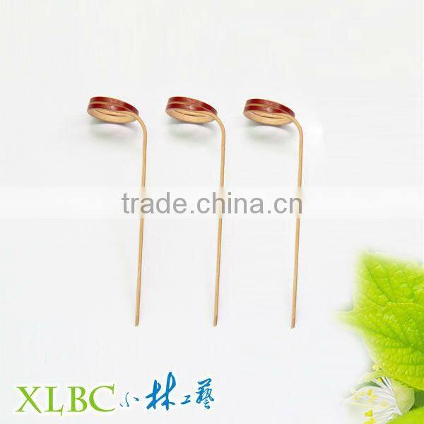 Red Bamboo ring knot picks with high quality