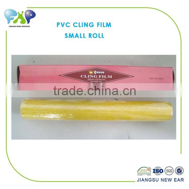 Food Grade Stretch Film 8-15 Micron PVC/PE Cling Film fresh keeping film