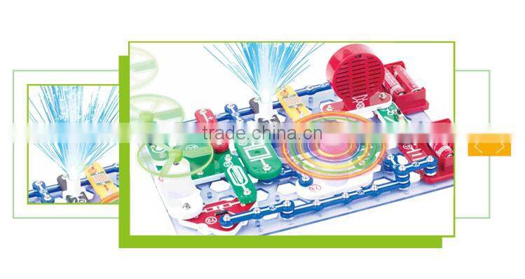 DIY educational multifunctional science toys electronic building blocks
