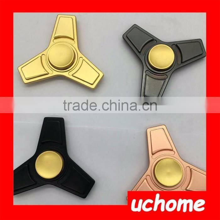 UCHOME Tri-Spinner Fidget Toy EDC HandSpinner Anti Stress Reliever And ADAD Hand Spinners With Box