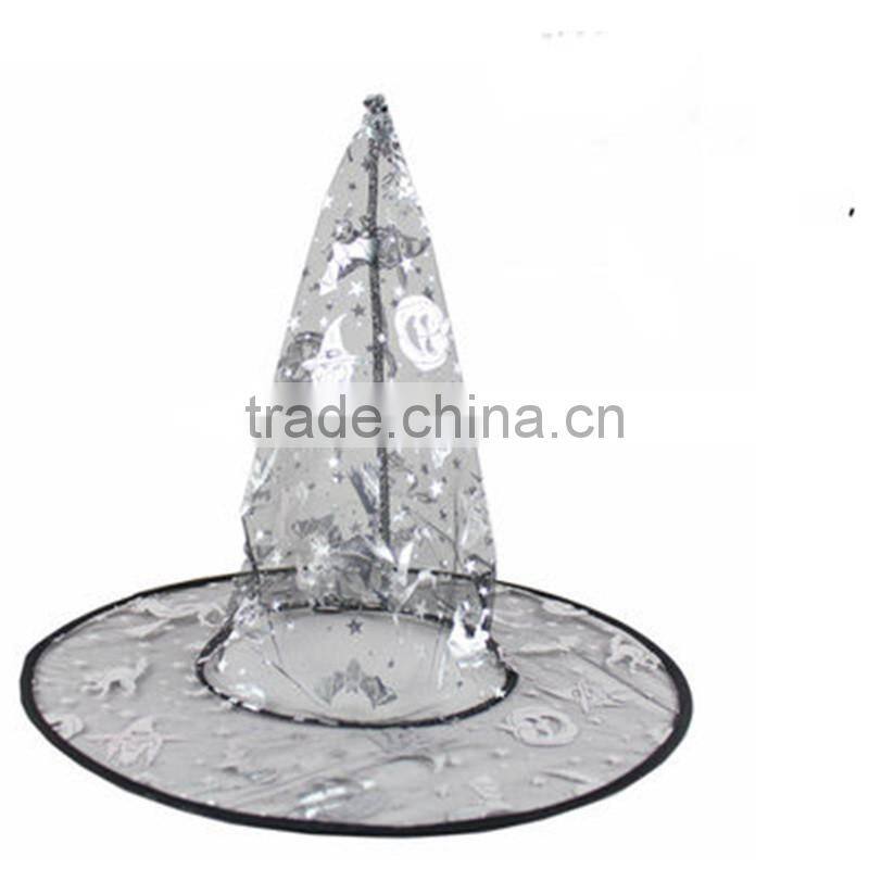 Hallowmas Cuspidal Witch Hat With Printed