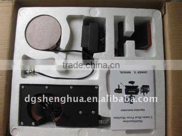 Sunmeta t-shirt printing 8 in 1 Combo Heat Press