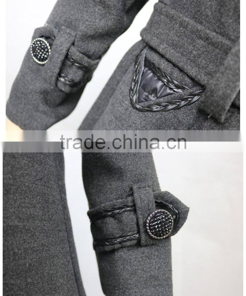 High quality girl clothes wholesale childrens clothes long winter jackets and coats