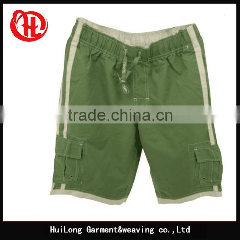 stock cheap elastic shorts cargo short pants mens