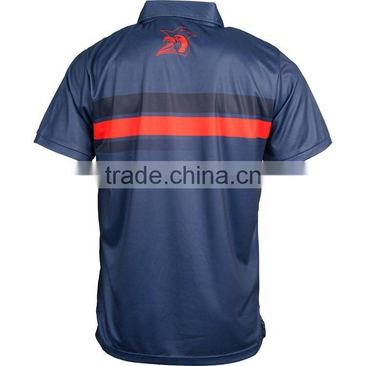 High quality 100% polyester mens wholesale polo shirt