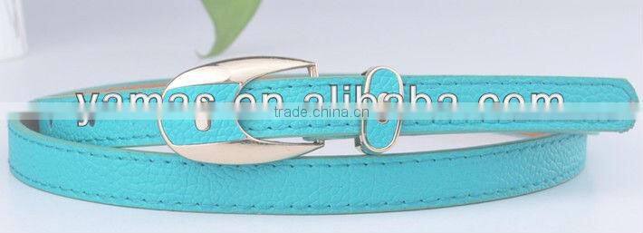 newest candy color lady fashion belt