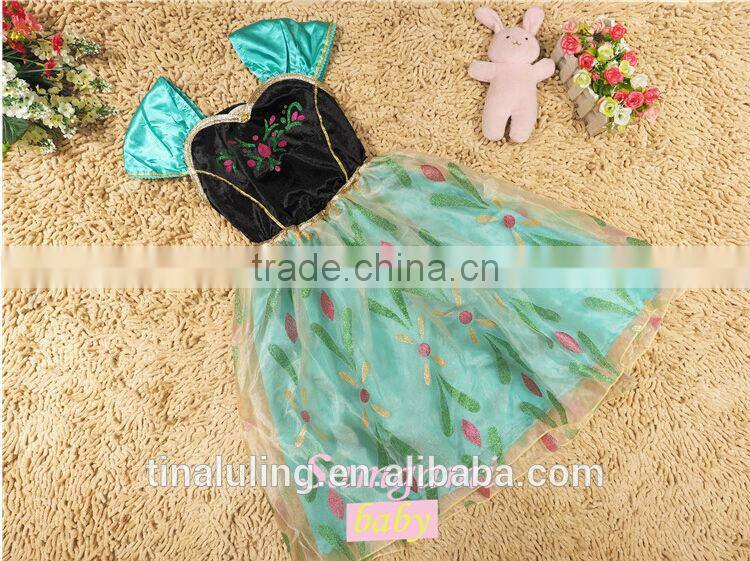 girls latest designer dress kids costume Cosplay dress girls wedding dress child evening dresses