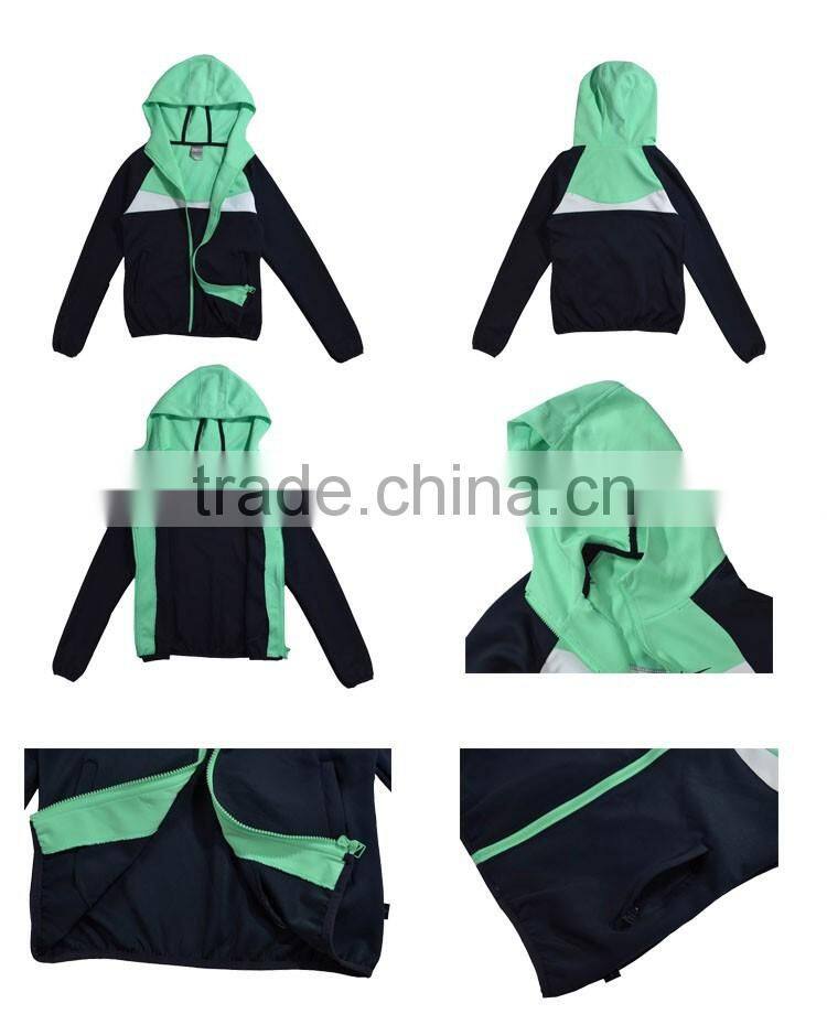 Women's Basic Solid Lightweight Hoodie Jackets