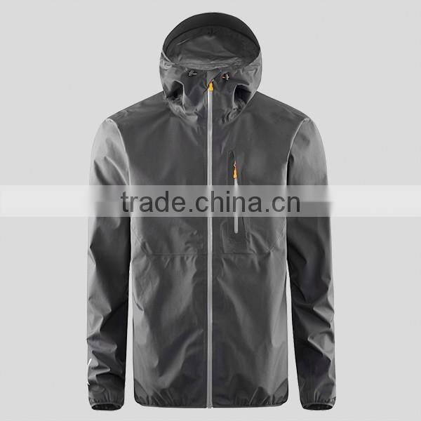 breathable waterproof hiking softshell jacket for men