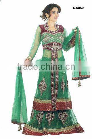 Designer Net Lehengas