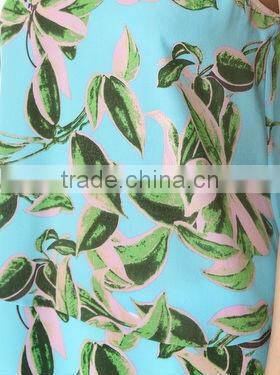 latest design girls trendy printed chiffon top