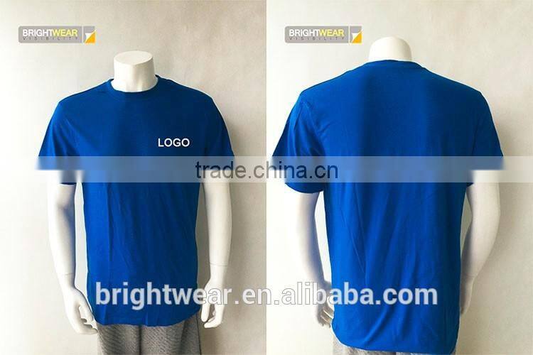 100% cotton single jersey short sleeve embroidery T-shirt