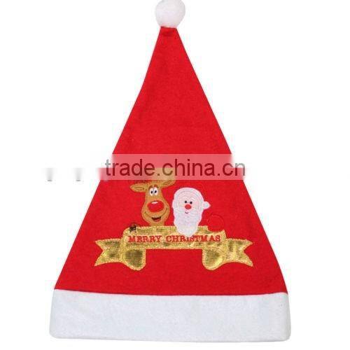 Wholesale High Quality New Design Christmas Hat and Christmas Hat Decoration