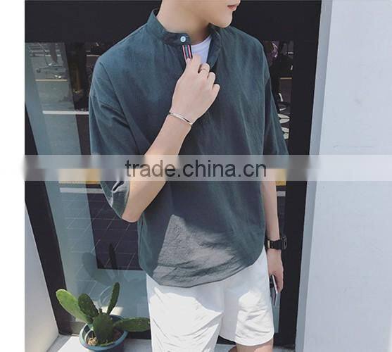 The small pure and fresh temperament collar color bar