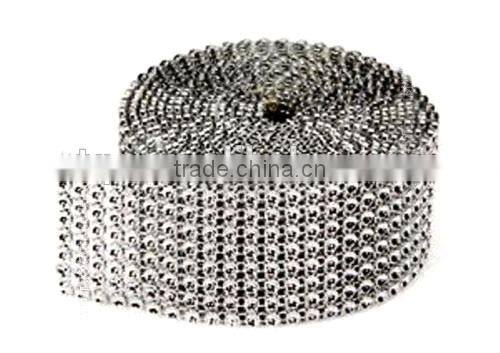 Diamond Wrap Ribbon 1.4INCHx10 YARDS-for Wedding Decorations/Party/Home Decor