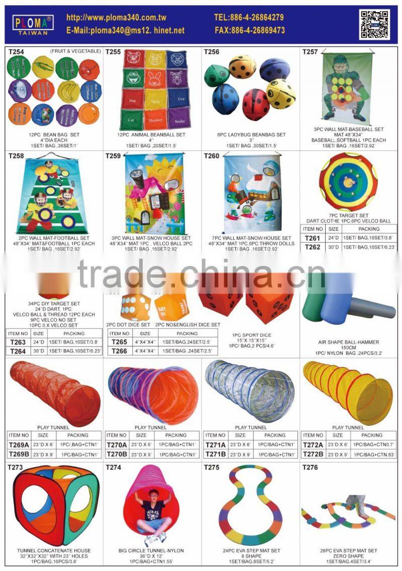 2pcs Plastic Inflatable Dice Soft Cubes Dot Dice