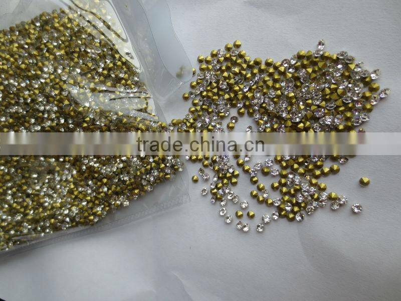 DIY shining point back rhinestone