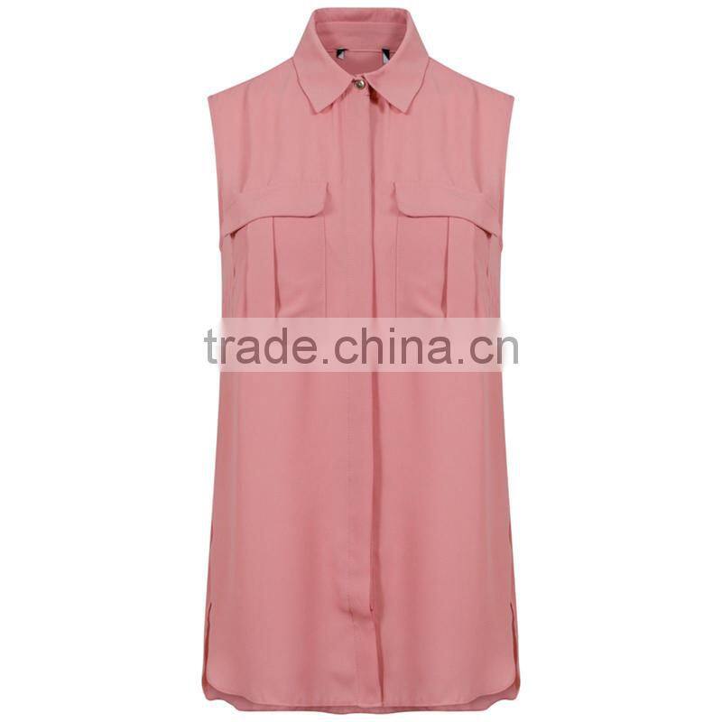 large size loose plus size belted women tops blouse