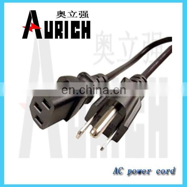 NEMA 5 15P SJTW 16/3 multi socket extension cord,wireless extension cord,extension cord powered by battery 30 amp rv power cord