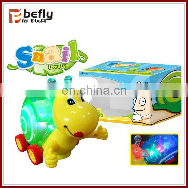 Plastic starfish battery toy animal with light and music