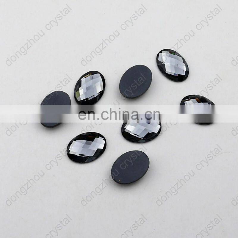 DZ-1032 flat back crystal glass stones for wedding dresses