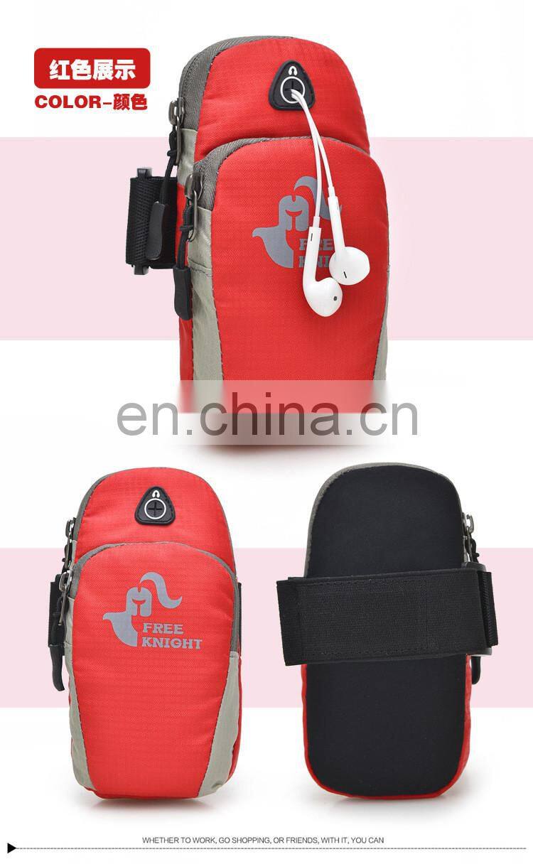 Mini Outdoor Cycling Sports Running Camping Wrist Pouch Mobile Phone Arm Bag Key Money arm bag