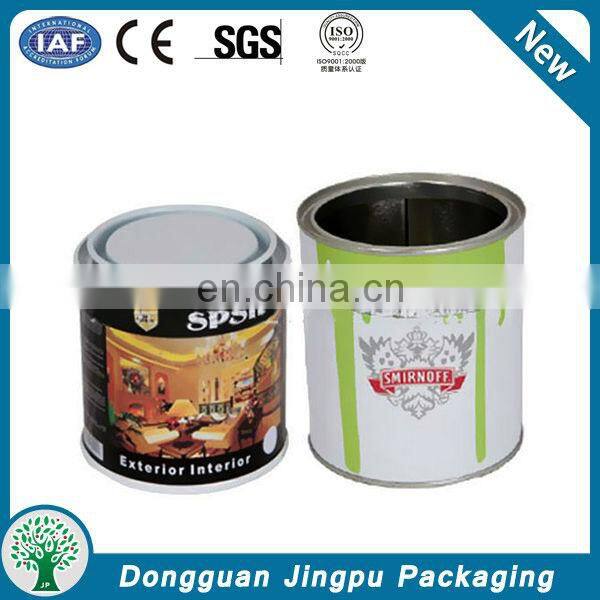 Customized empty mini gallon paint can