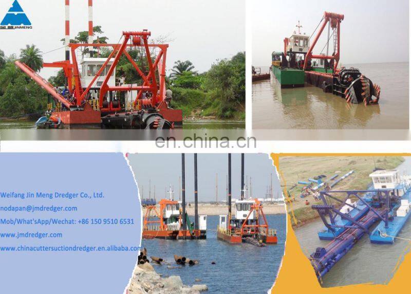 20 inch hydraulic cutter suction dredger boat vessel for soil dredging in river and sea for sale