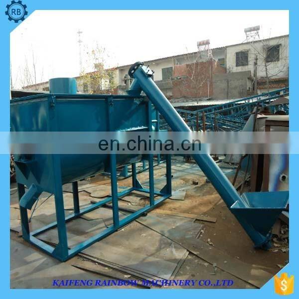 Batch working large capacity cement concrete mixer