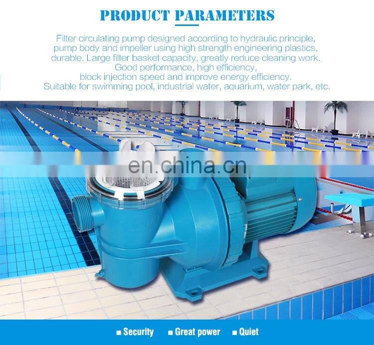 1HP Pump Above Ground Swimming Pool Filter 220v Electric Swimming Pool Filter Pump
