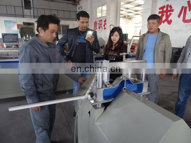 Aluminium profile cutting saw machine