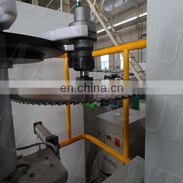 aluminum profile drilling milling cutting machine CNC type