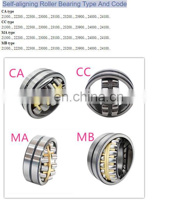 24068 MB 340*520*180 big size high quality low noise spherical roller bearings 24068MB