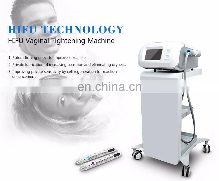 Beauty salon equipment hifu machine vaginal rejuvenation products