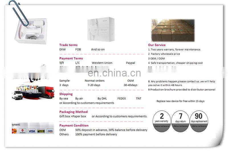 World popular small IPL beauty machine mini portable ipl body hair removal depilatory