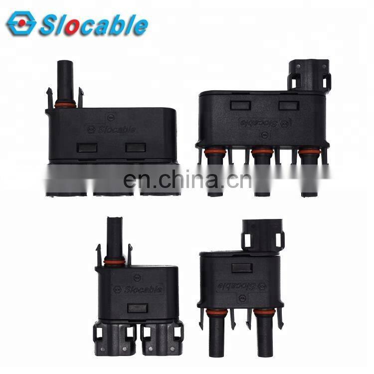 New Products IP68 Tin Plated Copper 1000V /1500V 3pin MC Wire Connectors