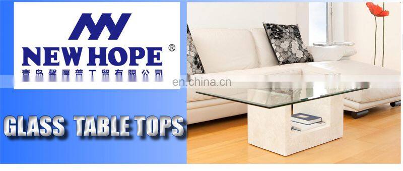 Western Style Rectangle Plate Glass Table Tops for Restaurant&Home