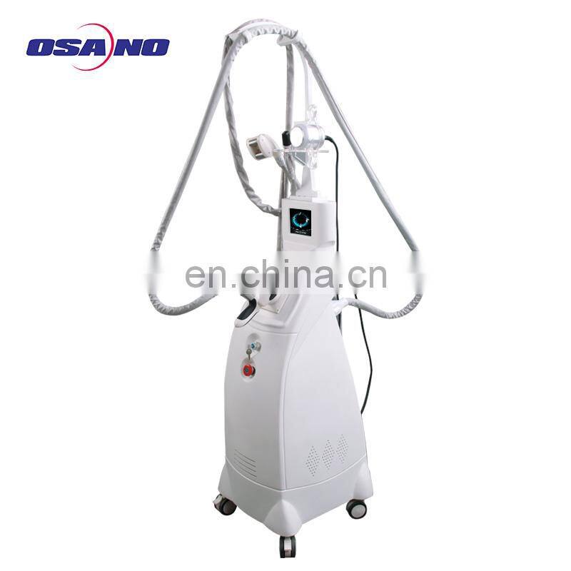 Osano manufacturer anti cellulite body shape velashape V9 machine vacuum roller cavitation system