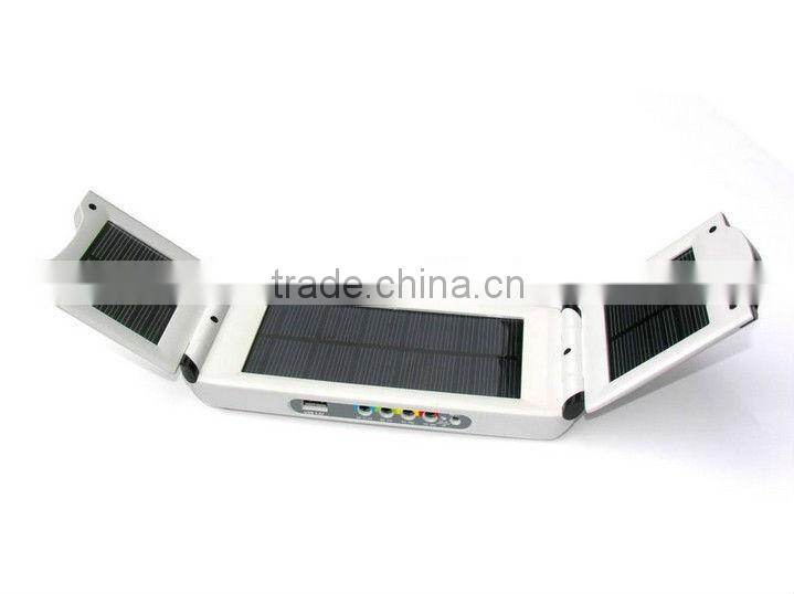 12000mah Foldable solar laptop charger for notebooks eBooks tablet PC laptops mobile phones