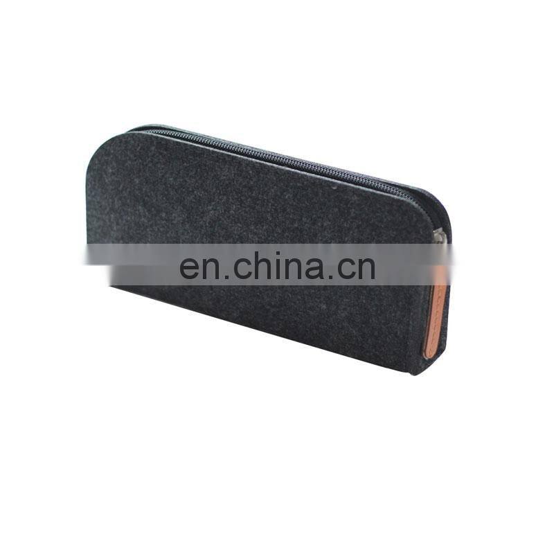 Minimalist felt pencil bag fabric pencil case pencil box School Supplies Office Supplies