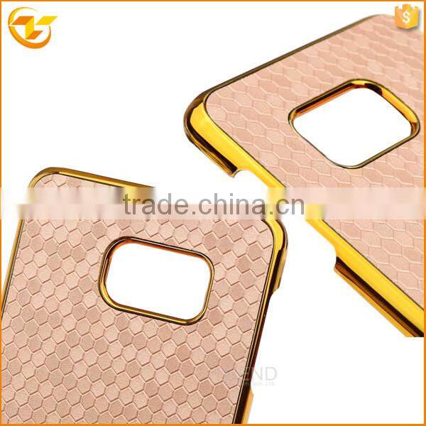 china supplier honeycomb back cover case for Samsung galaxy S7