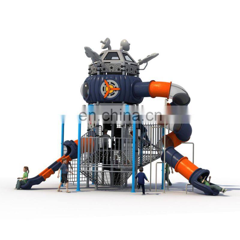 kids daycare playground equipment plastic outdoor playground with swing