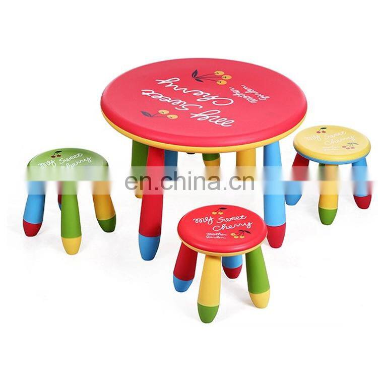 Children adjustable Kids portable folding garden furniture sets table and chair