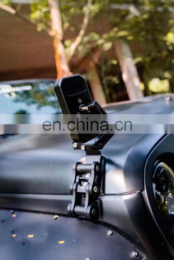 Hood Side Auxiliary Mirror for Jeep Wrangler JK 07+ 4x4 Manufacturer Accessories Mirror