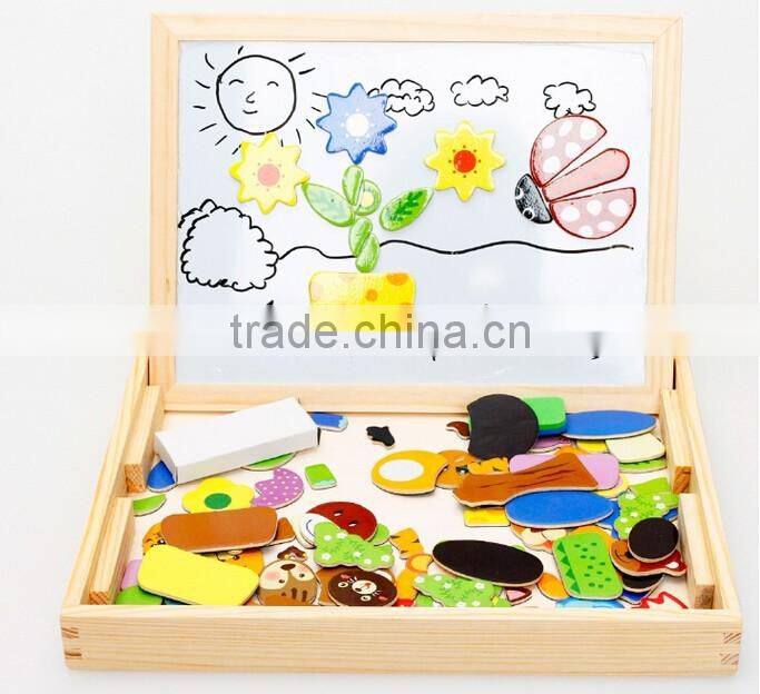 blackboard whiteboard educational game wood baby child toy kids wood easel table top easels wholesale small easels easel parts