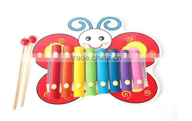 2015 China Factory Wholesale Musical instrument wooden funny baby toys
