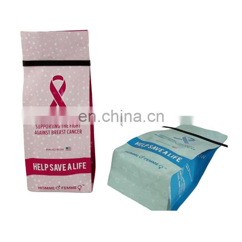 Custom printing Aluminum Foil ziplock bag Soap Sea Salt flat bottom pouch Packaging Bag with Own Logo Mylar bag for sea salt