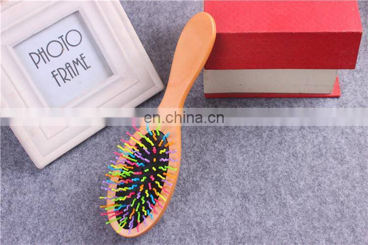 Wooden Bamboo Hair Brush Improve Hair Growth Wood hairbrush Prevent Hair Loss Anti-static Comb